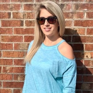 Cold shoulder top